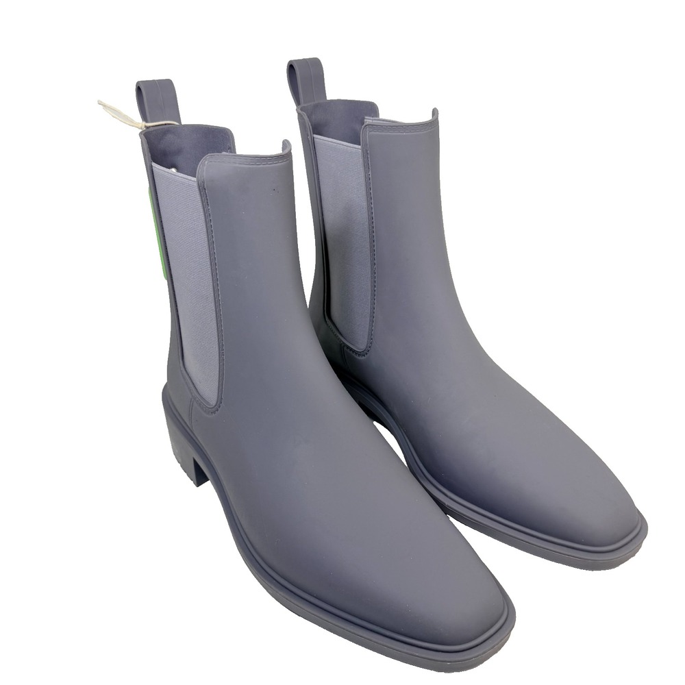 Sam Edelman Waterproof Chelsea Rain Boots Women's Size 10 Utility Chic Gray